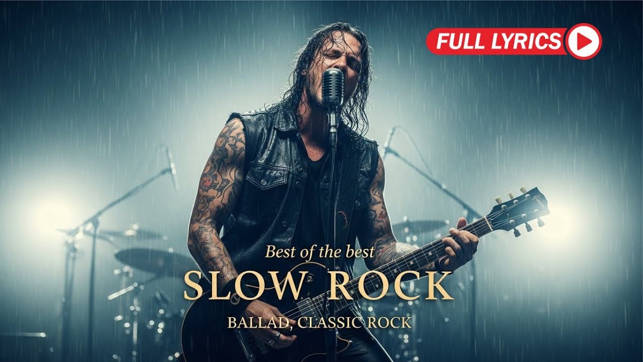 100 Legendary Slow Rock Ballads for Romantic and Emotional Souls With Lyrics