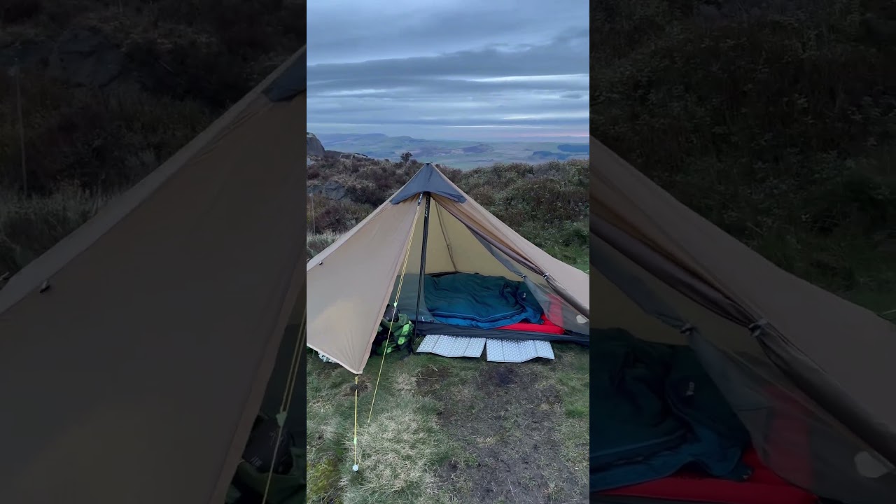 Great wildcamp in the Lanshan 1 #wildcamping #lanshan #3ful #gear #hiking #morning