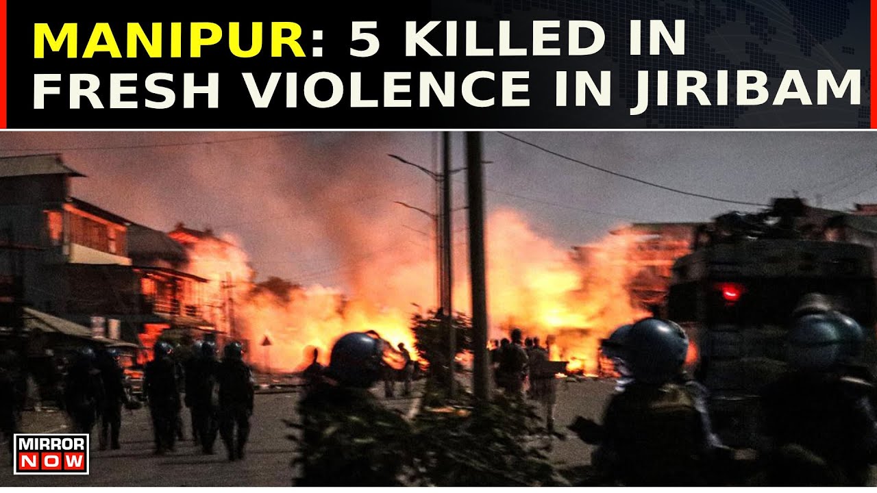 Watch: Fresh Violence In Manipur's Jiribam; Suspected Militants Kill Man In His Sleep | Latest News