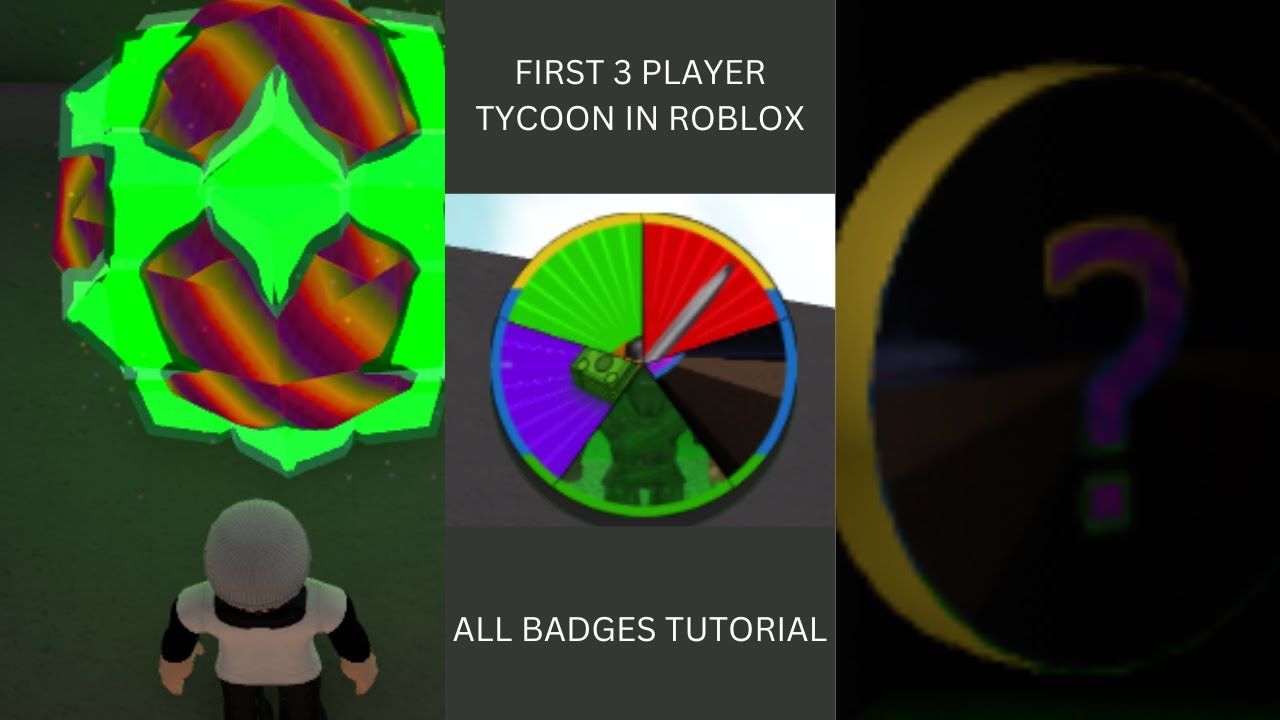 First Three Player Tycoon In Roblox - All Badges Tutorial