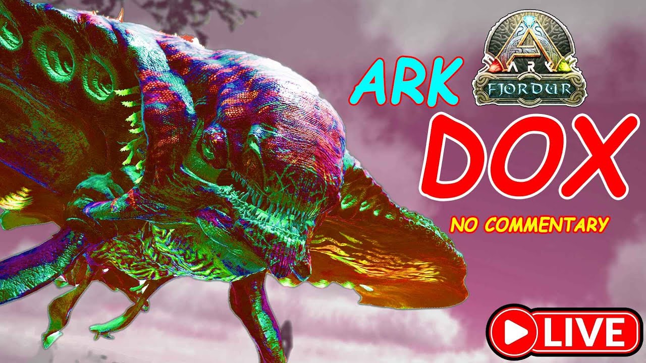 🔥 Ark DOX Fjordur LIVE –Solo Surviving the Hardest Mod of ARK! (No Commentary, Live) 🦖