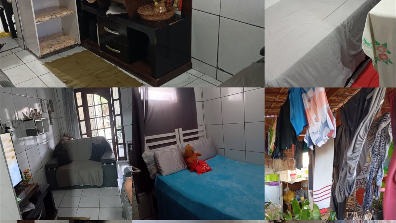 Estava sem ânimo.. derrepente uma transformação de limpeza no lar.