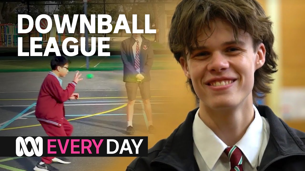 How a 16-year-old created a downball league in his community ⛹️‍♂️🥎 | Everyday | ABC Australia