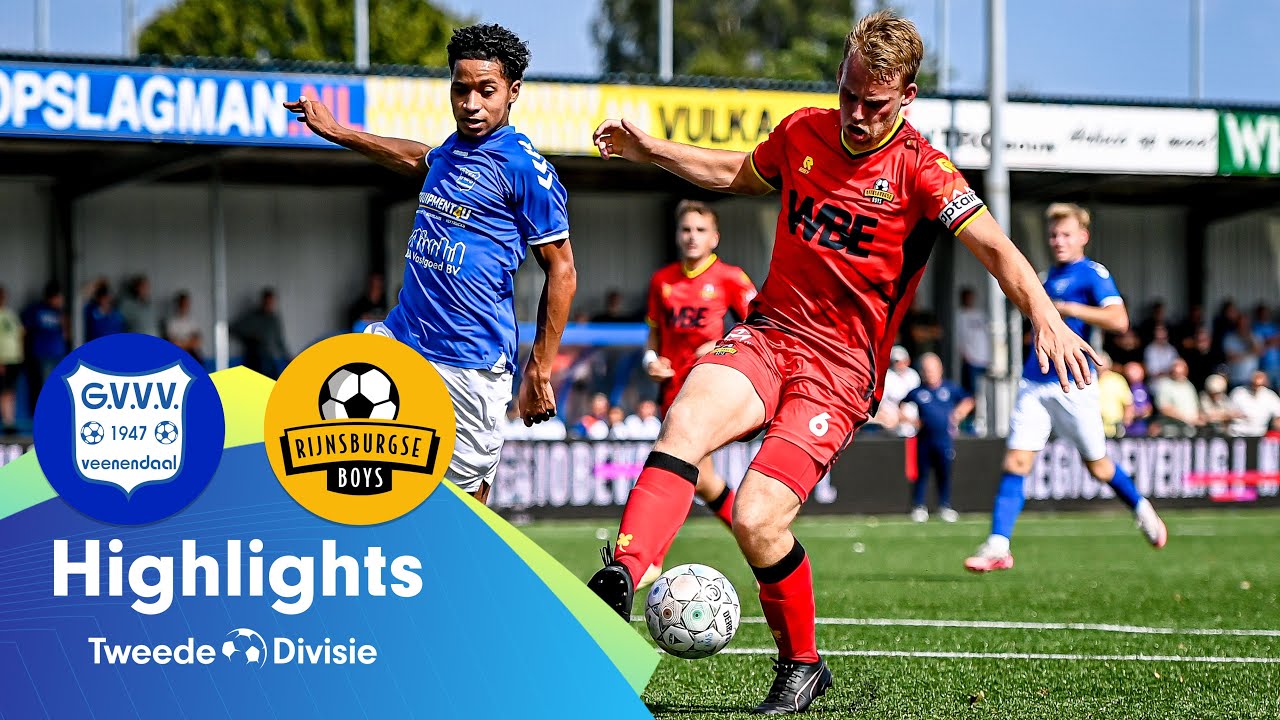 ⏱️ De gelijkmaker in EXTREMIS! | Highlights GVVV - Rijnsburgse Boys