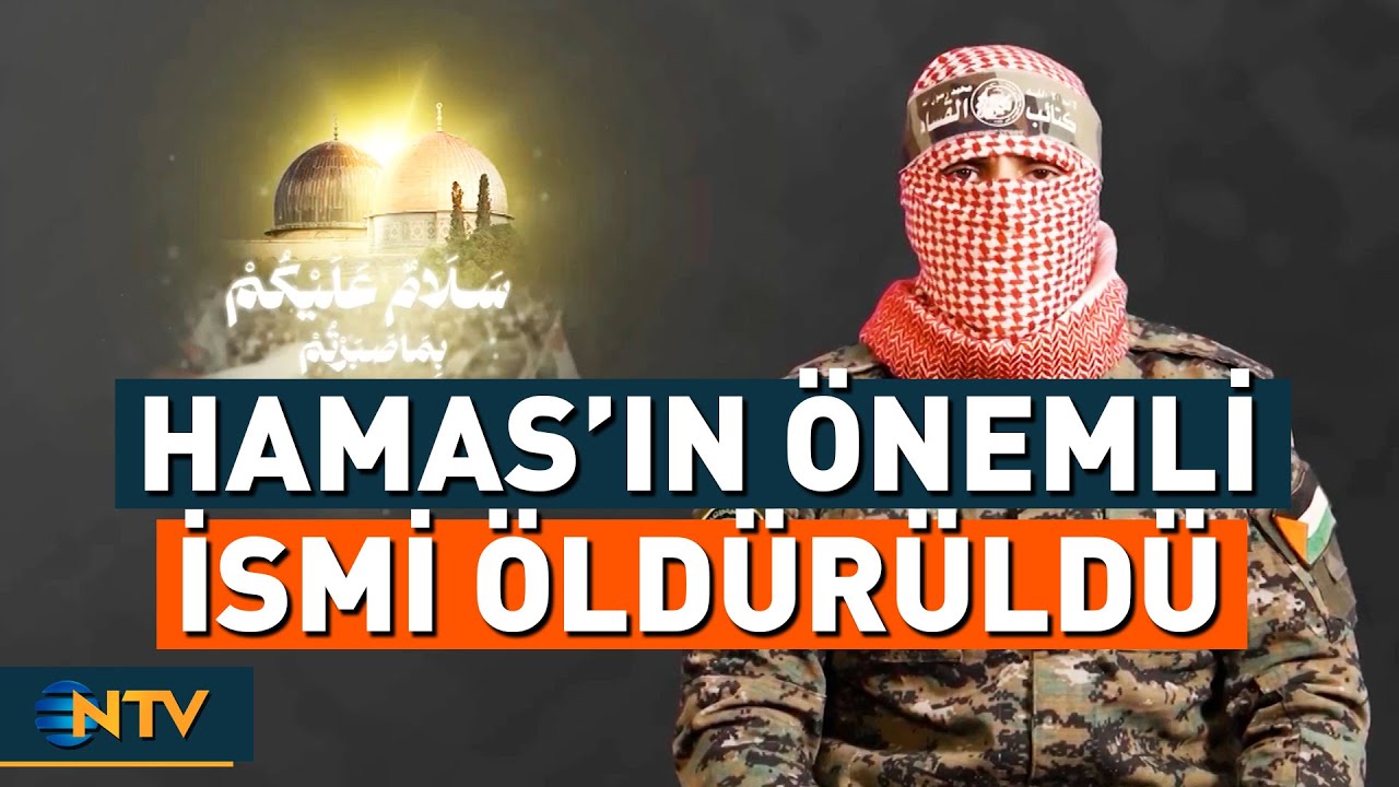 İsrail, Hamas'ın Silahlı Kanadının Sözcüsü Ebu Ubeyde'nin Öldürüldüğünü Duyurdu | NTV