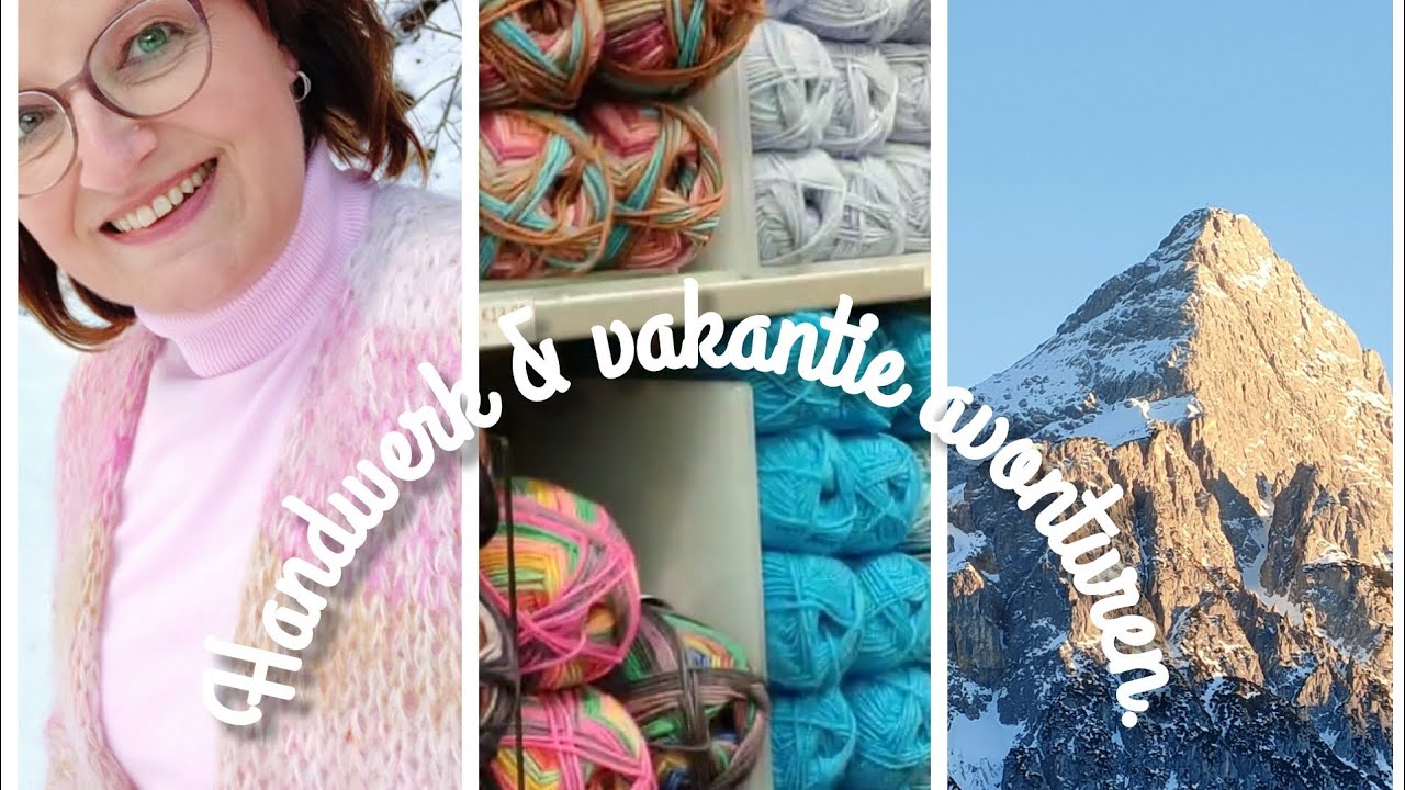 ~Adriella~KB & More Handwerk avonturen 31 Wintervakantie, wolletjes,Nieuw #vest #sokken #crochet