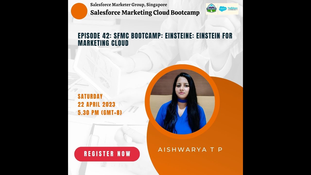 Episode 42: SFMC Bootcamp: Einstein : Einstein for Marketing Cloud