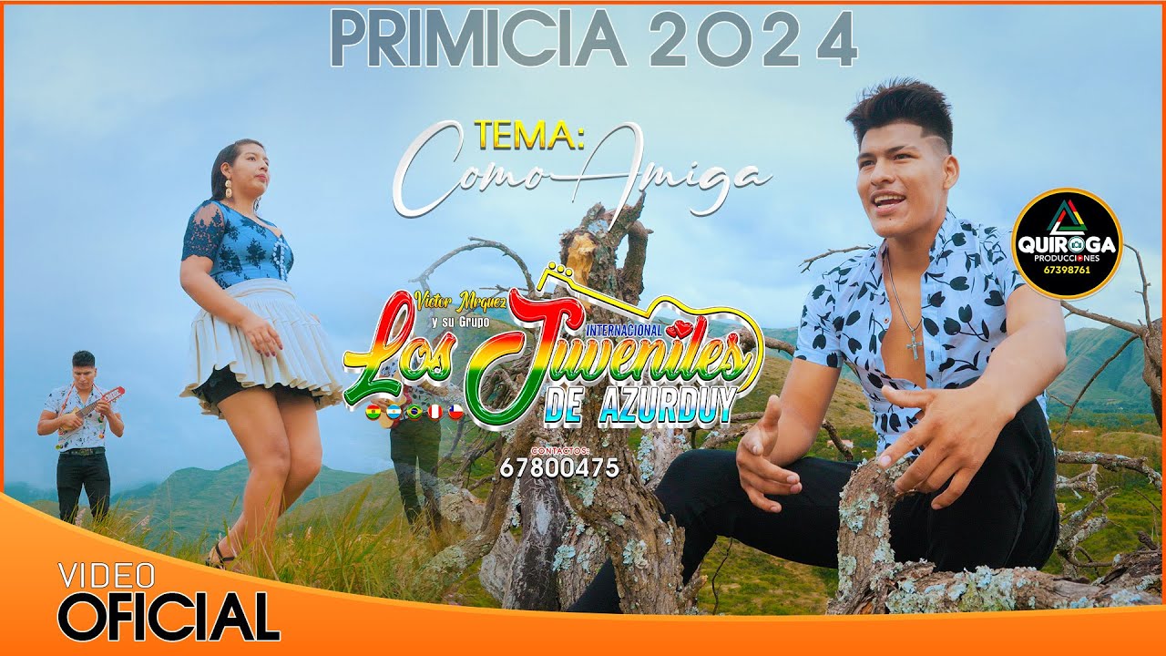 Los Juveniles de Azurduy : Tema Como Amiga PRIMICIA 2024