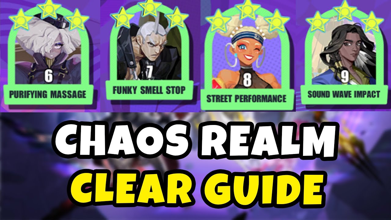 CHAOS REALM PT.3 - LAST 4 STAGES F2P GUIDE | DISLYTE