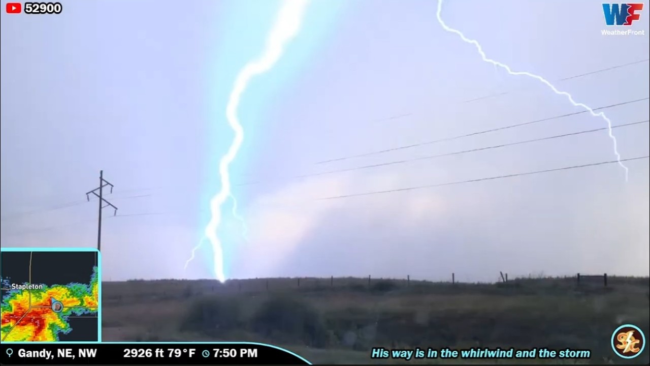 LIVE Storm Chaser - Random Supercell Potential - Central Nebraska