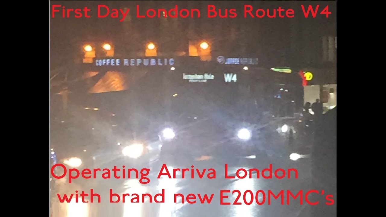 *First Day W4 Operating Arriva London*+ some GoAhead stuff