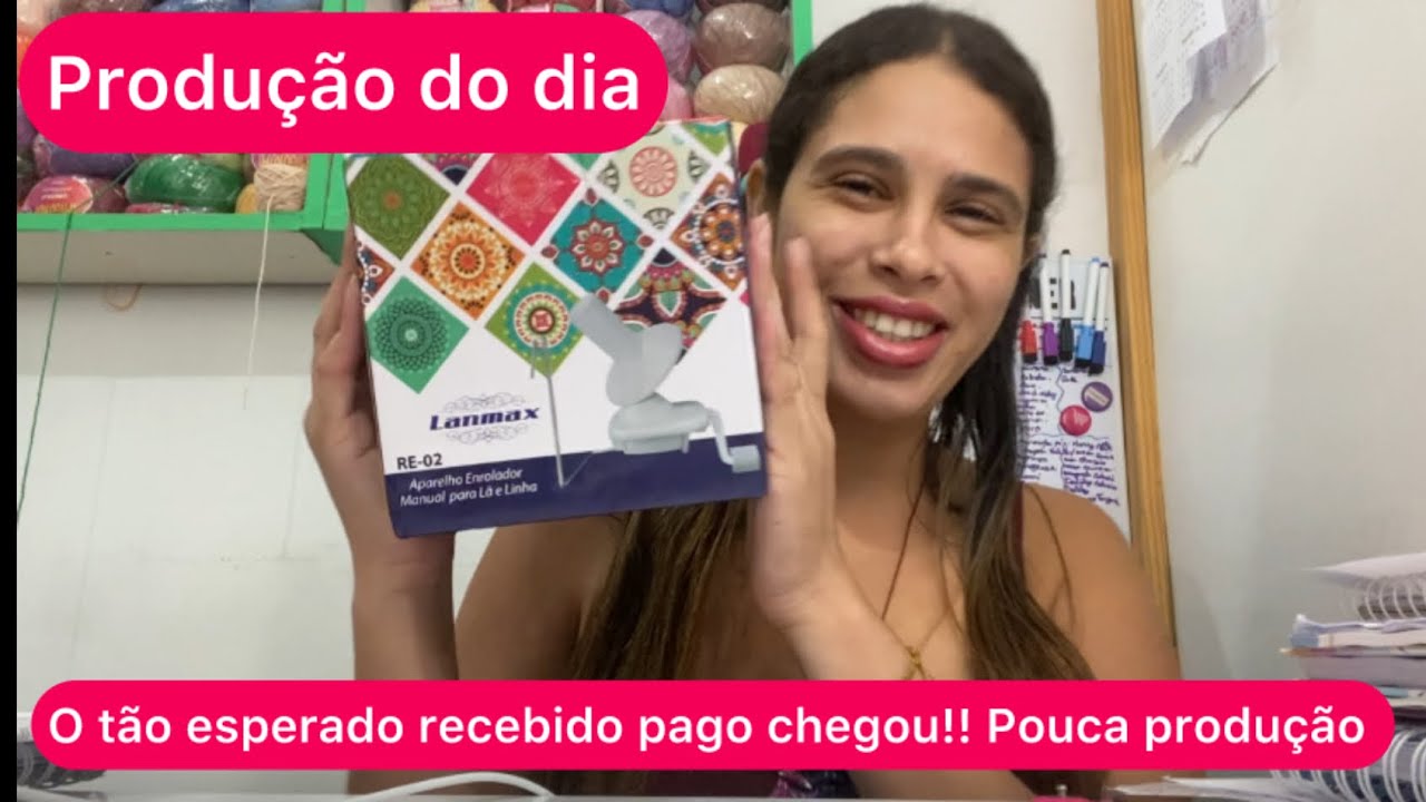 Produção do dia ✨ o tão esperado recebido pago chegou! Pouca produção 