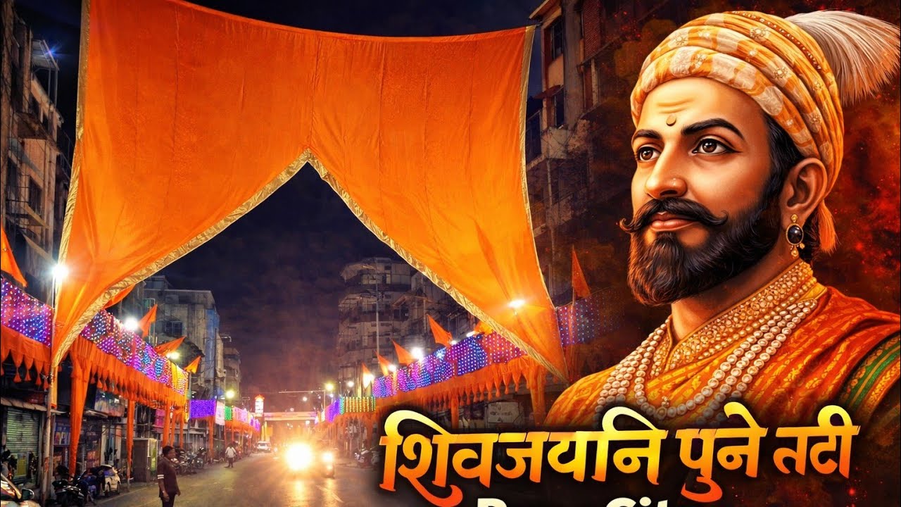 Shivjayanti 🙏🏻🚩 jay bhavani jay shivaji #puneshivjanti #Maharashtra #vairal #video 