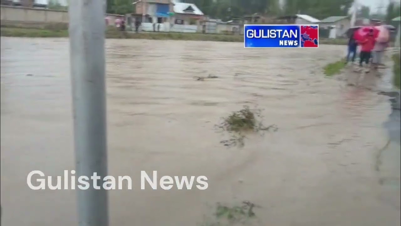 Flood-Like Situation in Tailbal, Srinagar