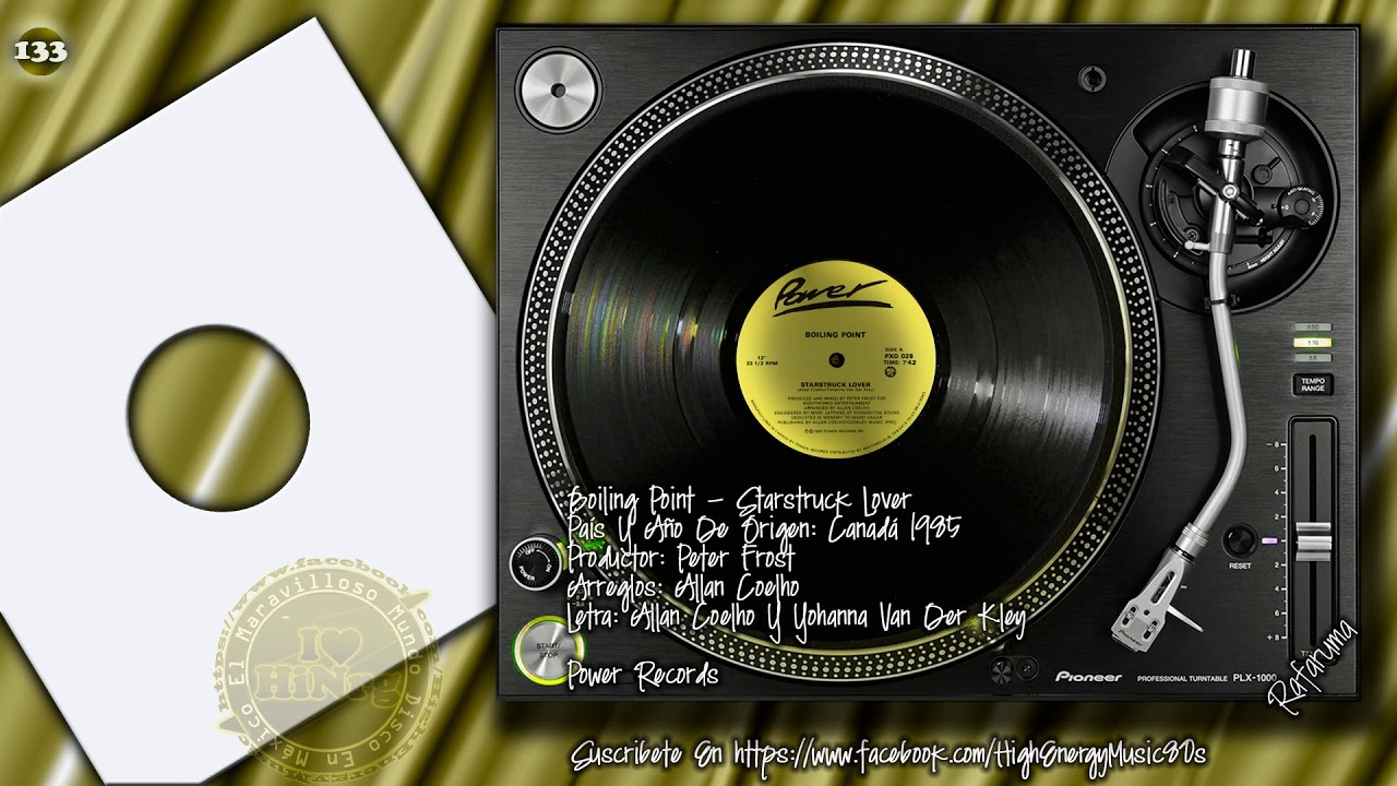 133 - Boiling Point - Starstruck Lover (Canadá 1985) High Energy Music