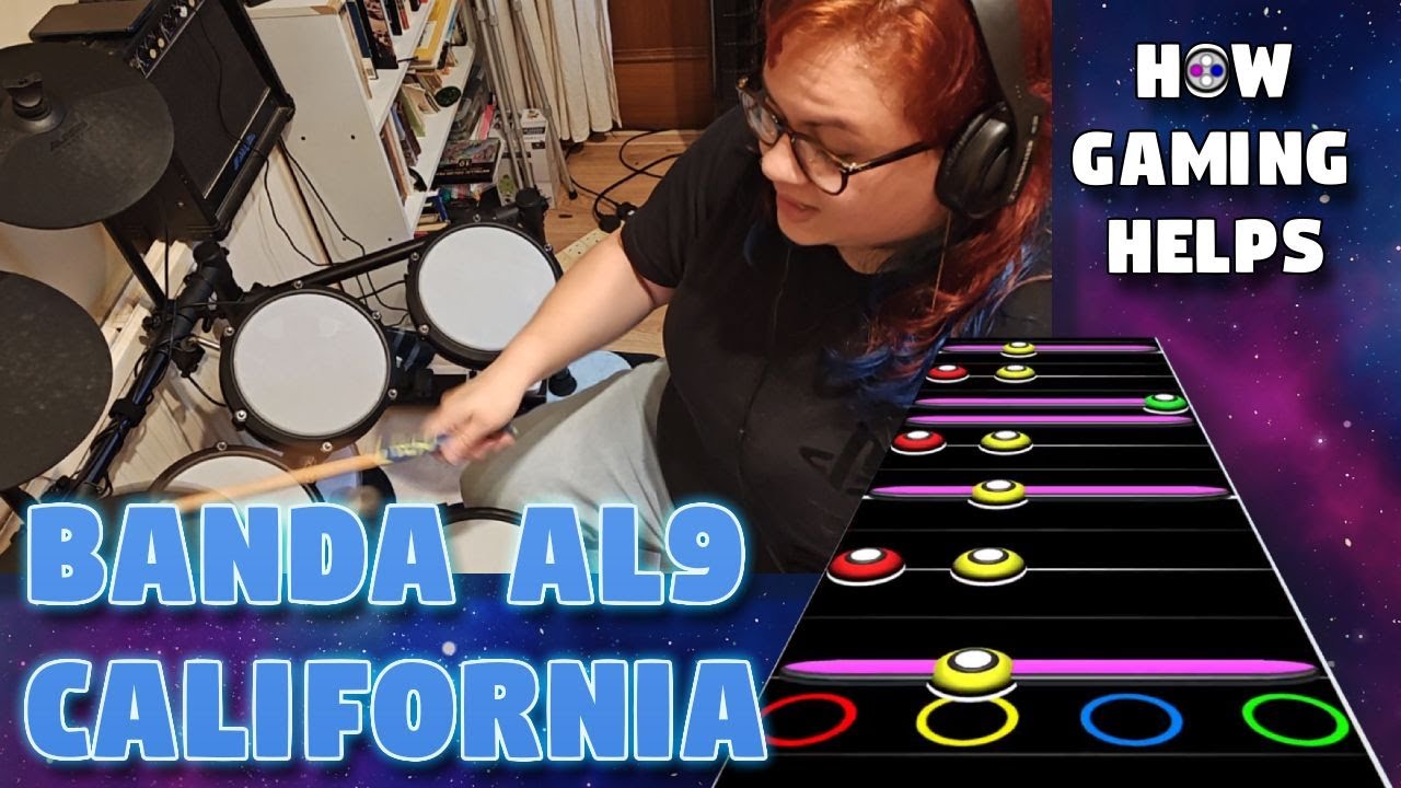 Can You Really Learn Drums With Video Games? Banda AL9 - California (Drum Cover)