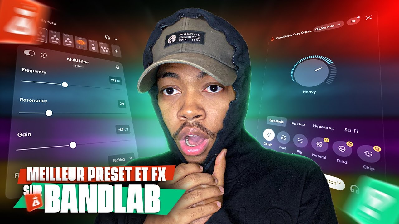 Mes MEILLEURS FX & PRESETS sur BandLab mobile : Mixage, Autotune, Autopan + Astuces