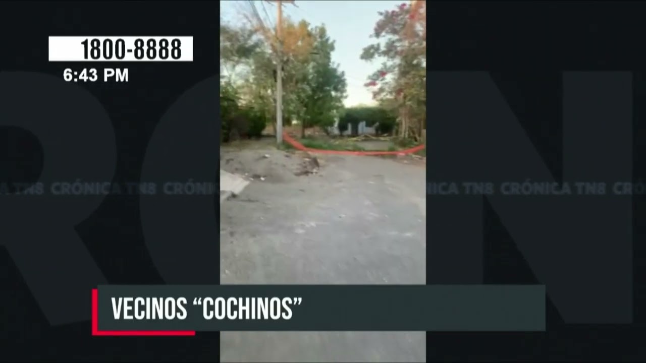 Colapsa manjol por acumulación de basura en Residencial Belén