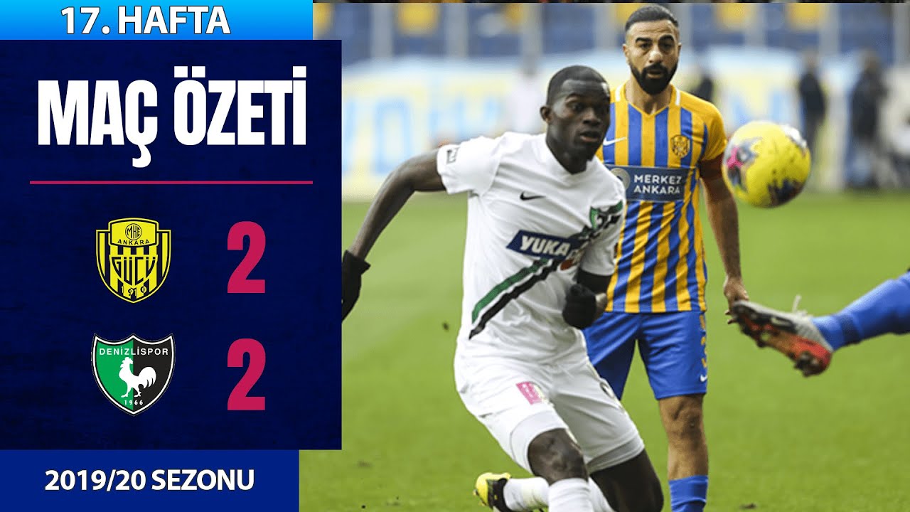 ÖZET: MKE Ankaragücü 2-2 Denizlispor | 17. Hafta - 2019/20