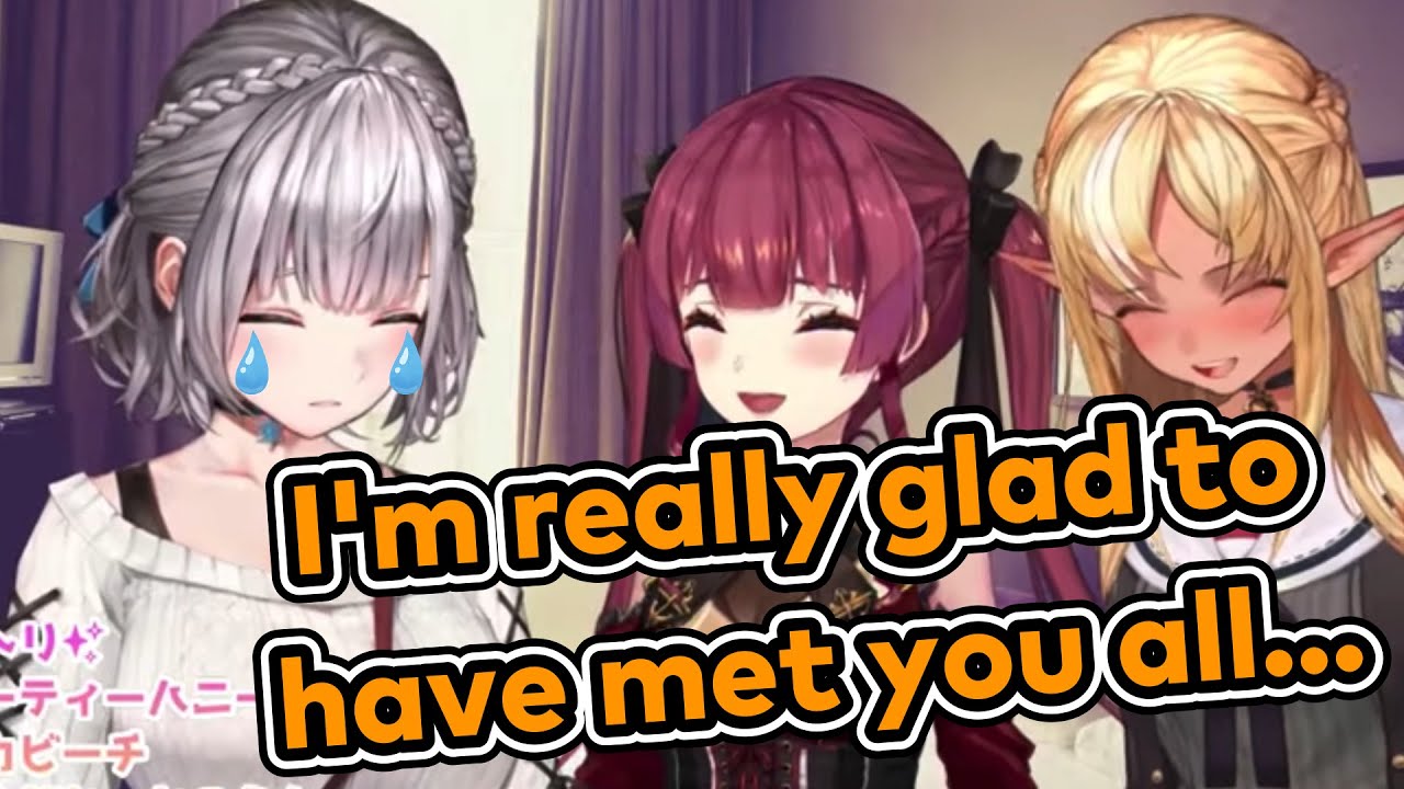 [Eng Sub] Noel tears up at Marine & Flare's surprise birthday celebration(Shirogane Noel)[Hololive]