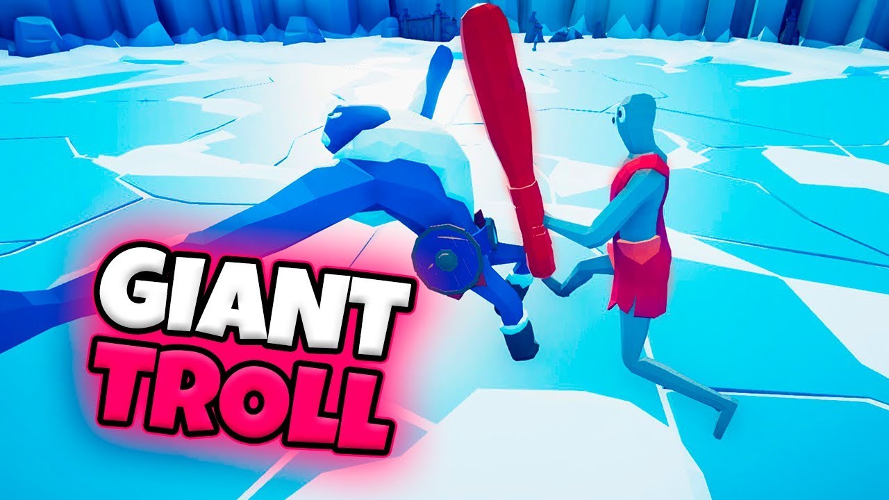 GIANT TROLL VS OTHER GIANTS | TABS MODDED GAMEPLAY