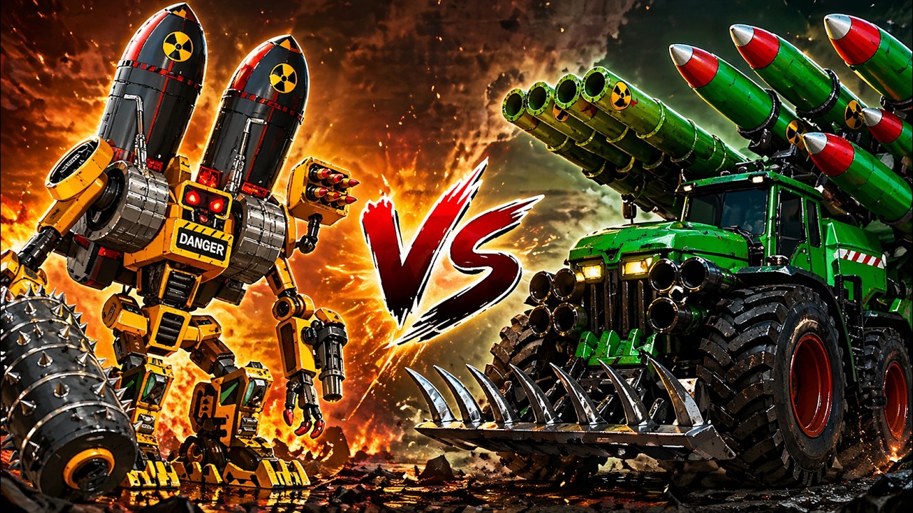I will destroy the Mega Tanks! Nuclear Roller Hybrid vs. Monster Tanks | Cartoons About Tanks (2026)