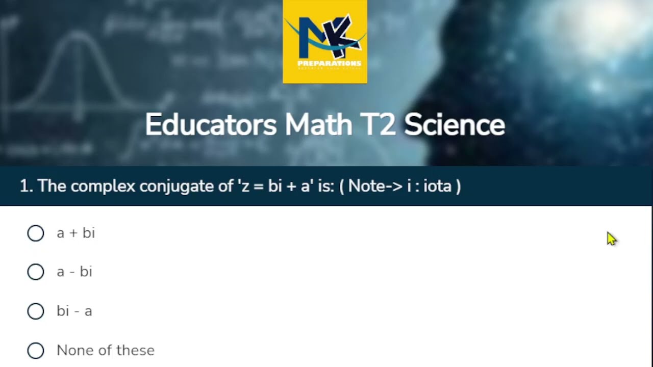 TEST DISCUSSION T2 Complex Numbers | PPSC Basic Mathematics | MK Preparations