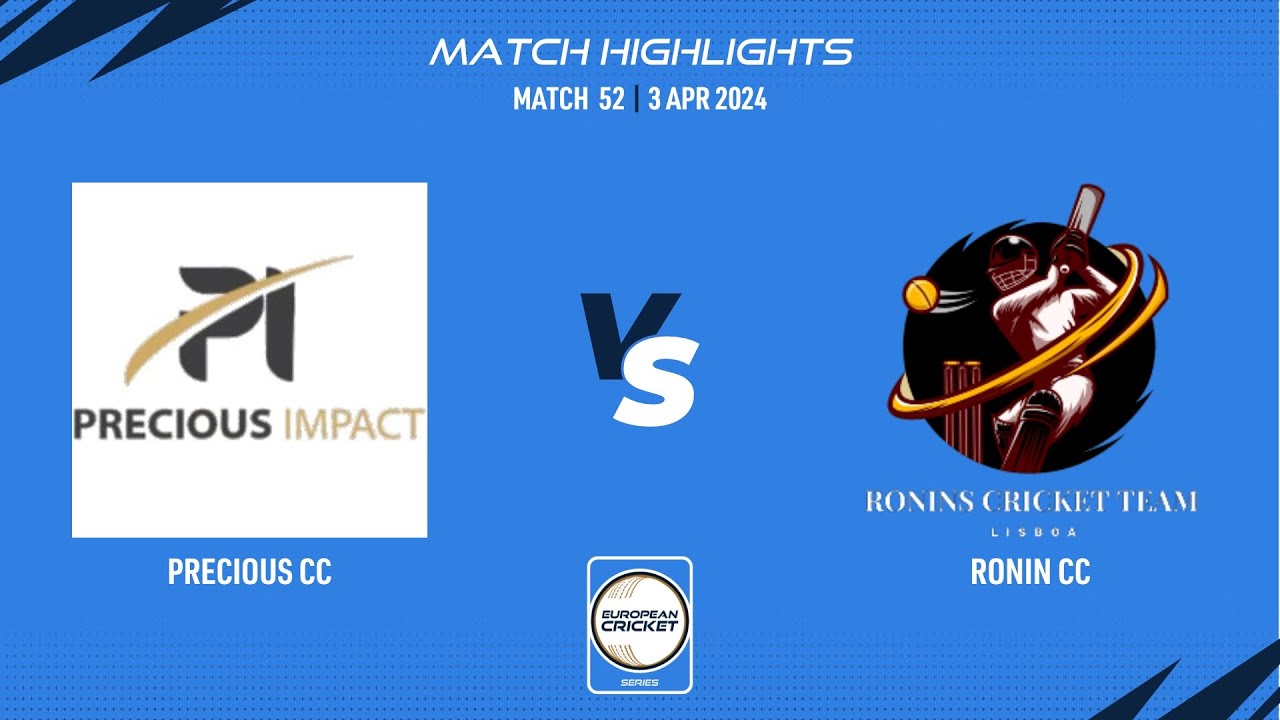 Match 52 - PRE vs RON | Highlights | ECS Portugal, 2024 | 3 Apr 2024 | ECS24.197