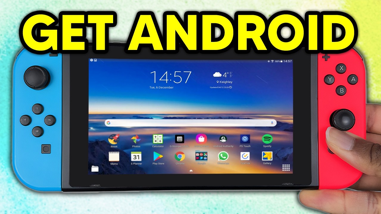 How to get Android on Your Nintendo Switch!