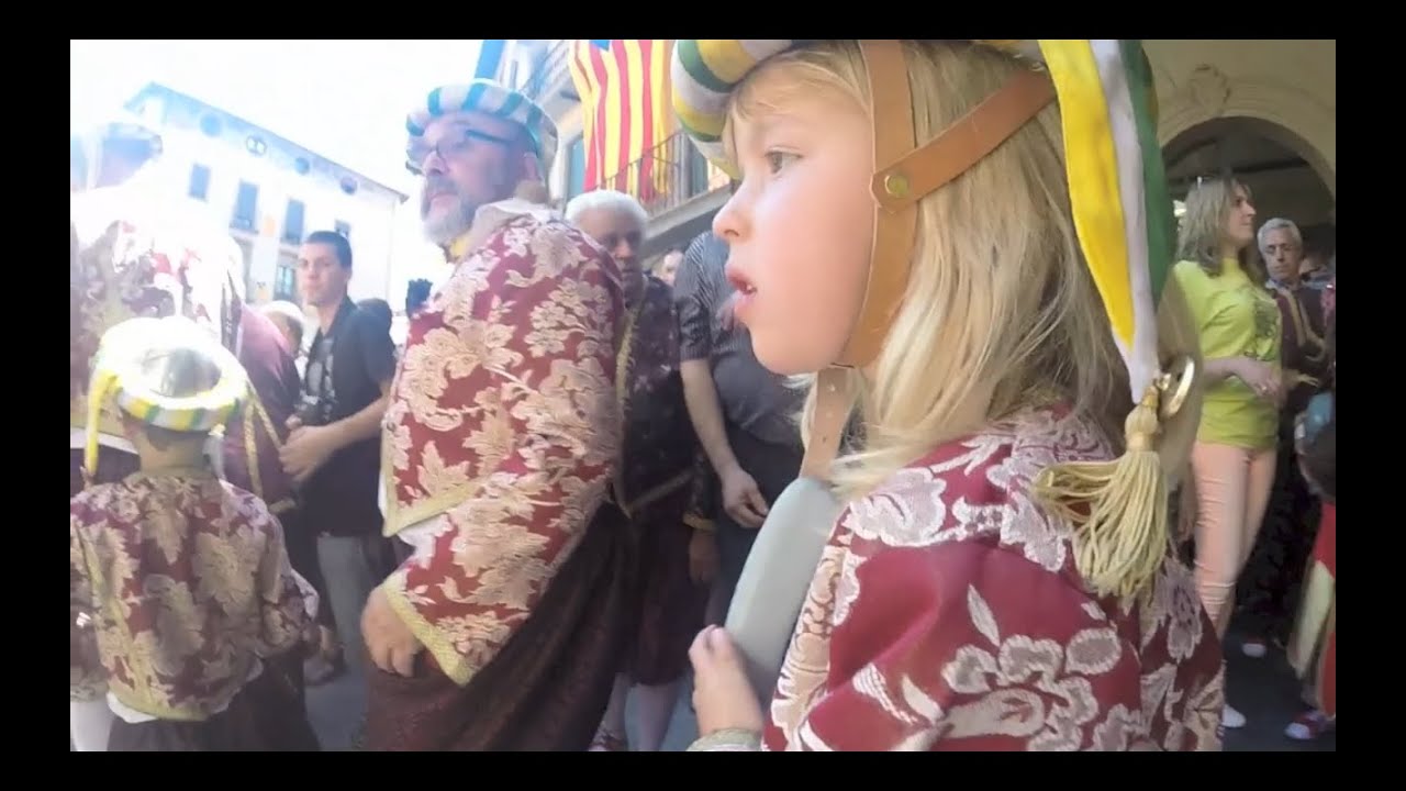 Salt de Turcs i Cavallets inèdit 125 anys - La Patum de Berga 2015