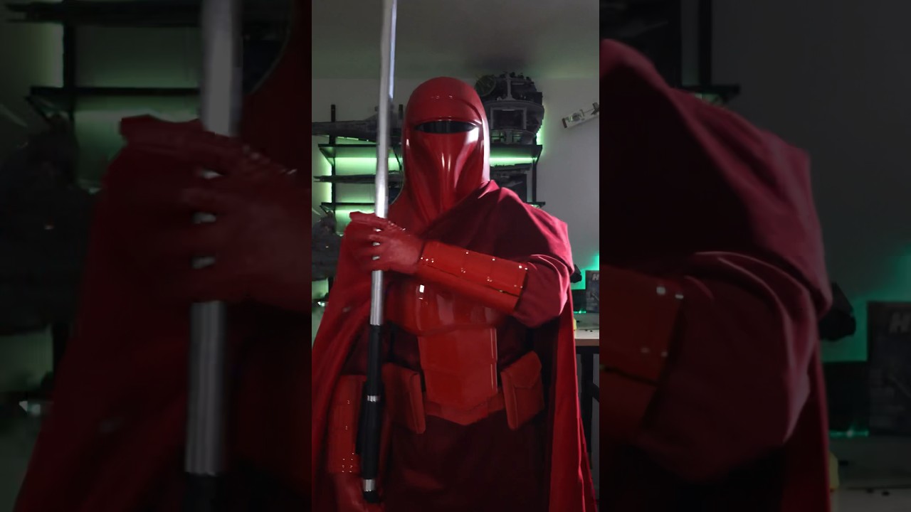 Palpatine must be protected #cosplayers #starwars #cosplay #royalguard #shorts