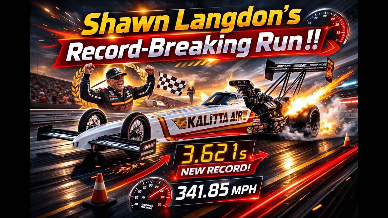 Shawn Langdon's Record-Breaking Run: A New Era in NHRA Top Fuel Drag Racing