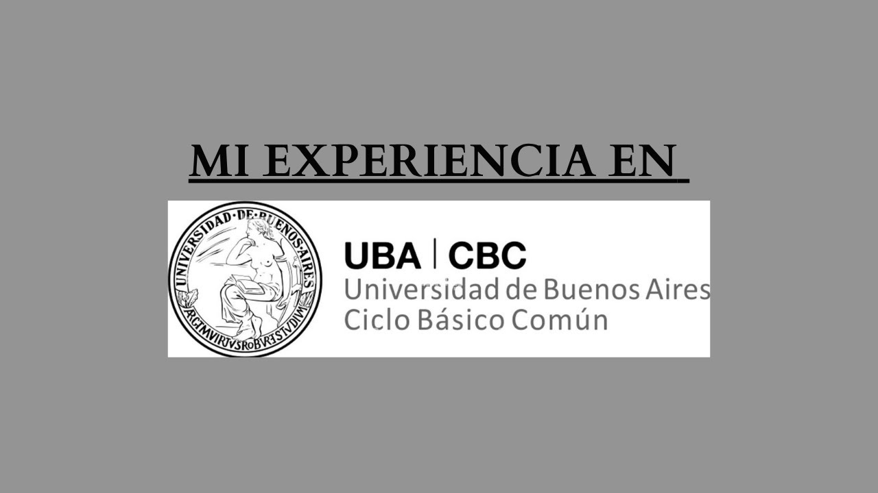 MI EXPERIENCIA EN EL CBC-UBA (PSICOLOGÍA) 🧠