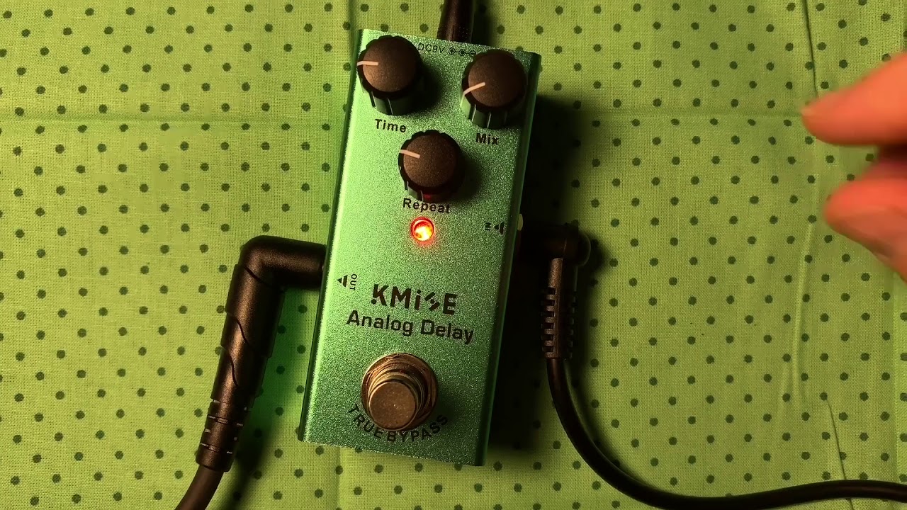 Kmise Analog Delay Pedal (audio only)
