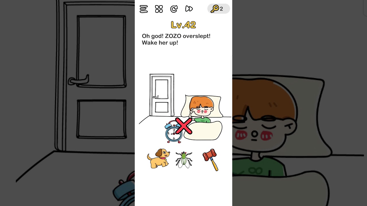 Brain Out: Level 42 Solutions