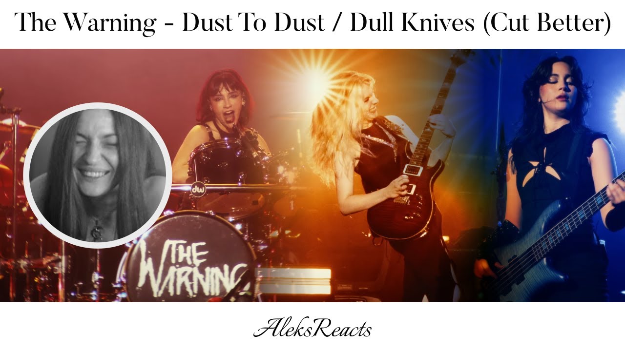 The Warning - Dust To Dust / Dull Knives (Cut Better) | Reaction | OLD-SCHOOL SOUND, GRIM LYRICS