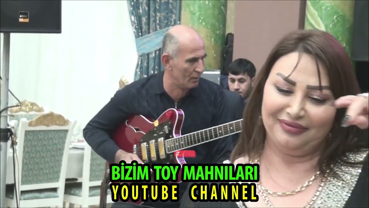 bax bele bir toy isterem popuri oxuyan Nigar Agcabedili / gitara Asif Agcabedili