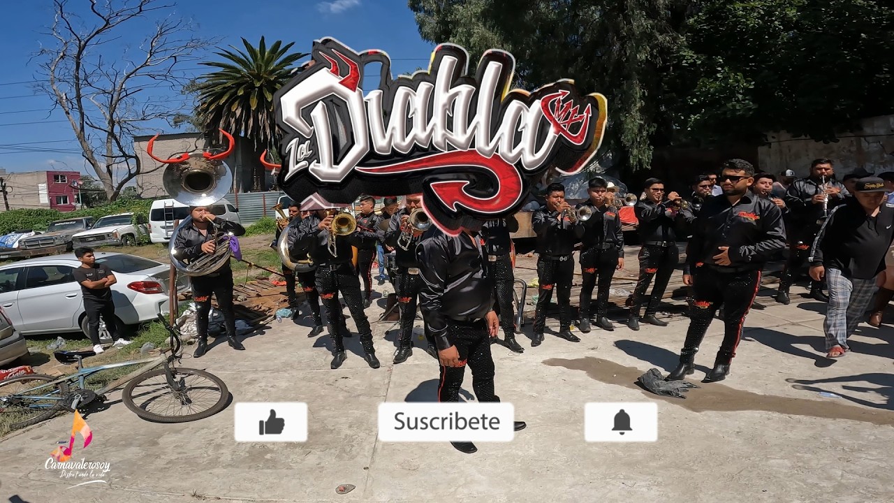 BANDA LA DIABLA 2025 TRADICIONAL DIA DE CAMPO SANTA MARIA AZTAHUACAN