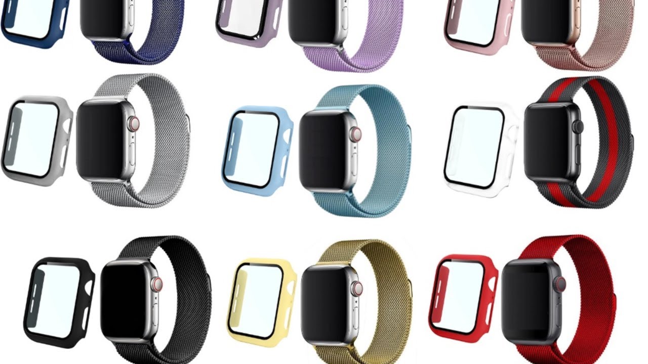 KIT CAPA CASE BUMPER COM PULSEIRA MILANESE