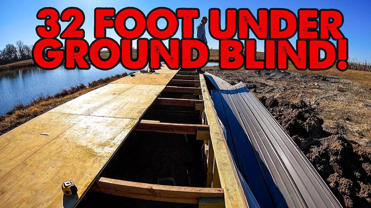 32-футовый UNDERGROUND Blind — (Экскурсия по яме, обзор Ice Eater и многое другое)