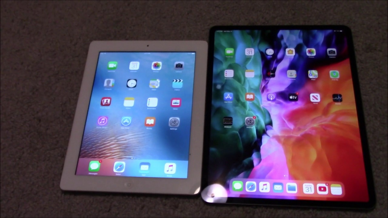 iPad 3 Siri Meets iPad Pro 12.9 Siri (2020)