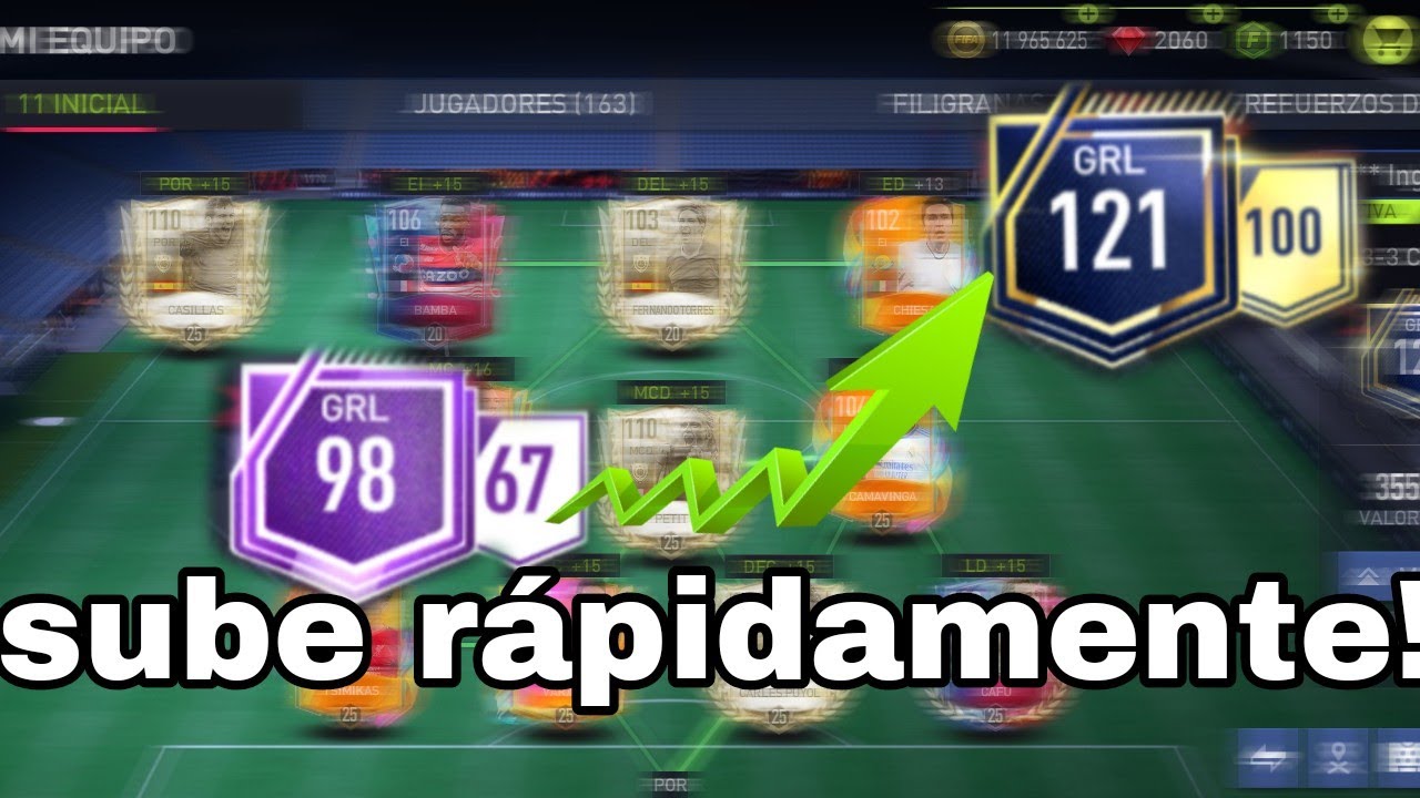 Hack/Trucos para subir r&aacute;pidamente de grl en FIFA Mobile 22!!!