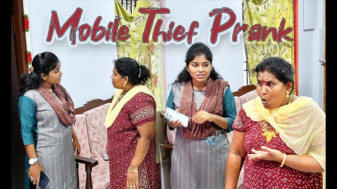Mobile Thief Prank | AMMA PONNU COMEDY VIDEO | NAGAI 360*
