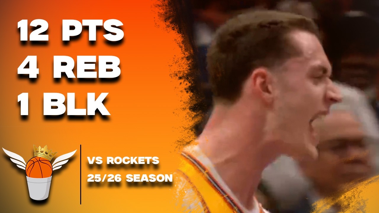 Ryan Kalkbrenner 12 Points/1 Block vs Rockets Full Highlights! (2/19/2026)