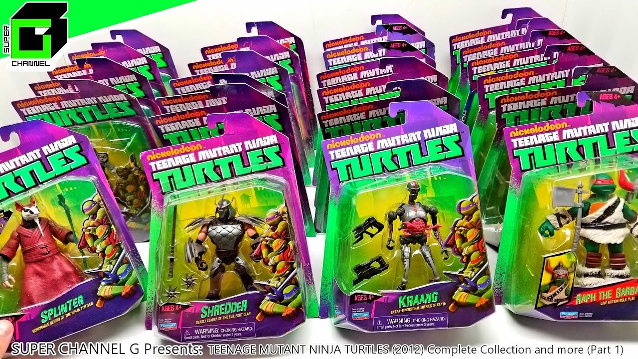 My TEENAGE MUTANT NINJA TURTLES (2012) Complete Collection (Part 1)