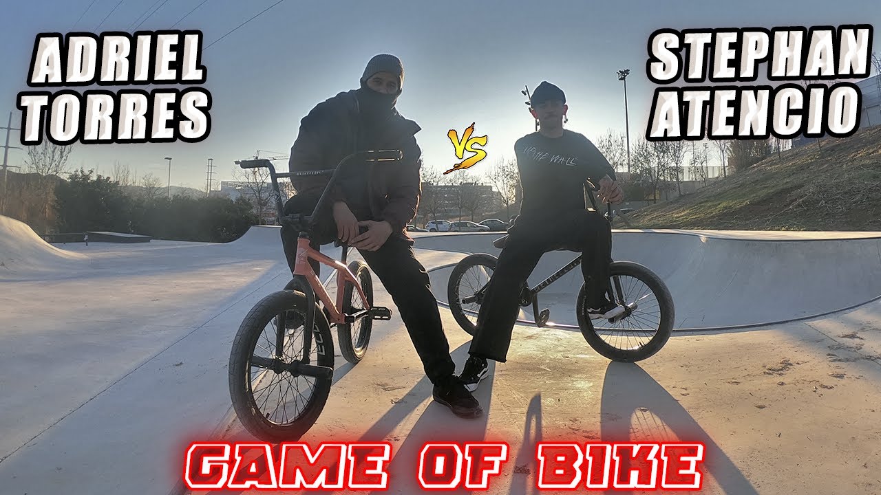 GAME of BIKE STEPHAN ATENCIO vs ADRIEL TORRES en un NUEVO PARK