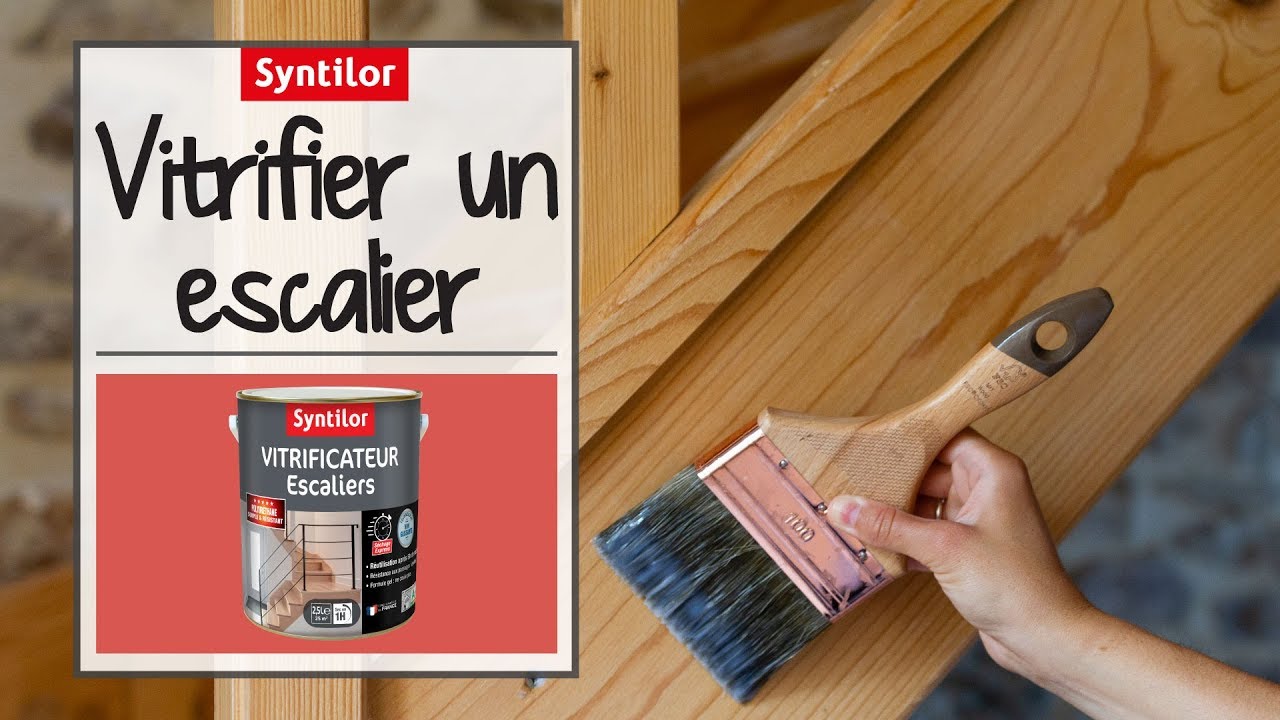 Comment vitrifier un escalier ?