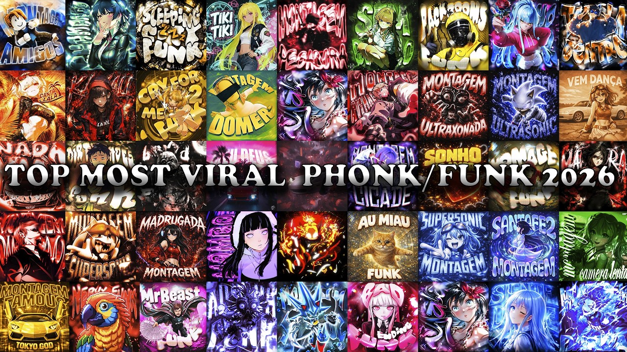TOP MOST VIRAL PHONK/FUNK 2026 🎵 PLAYLIST 🎵
