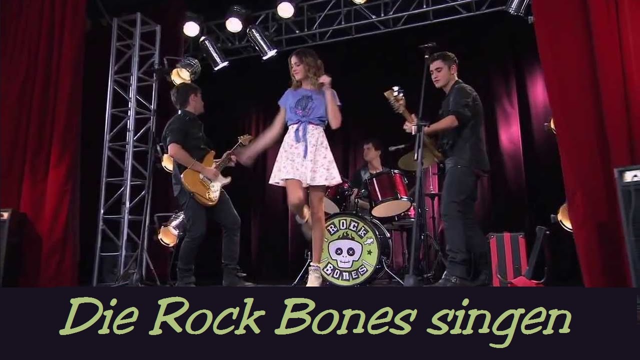 Die Rock Bones singen 4 Songs