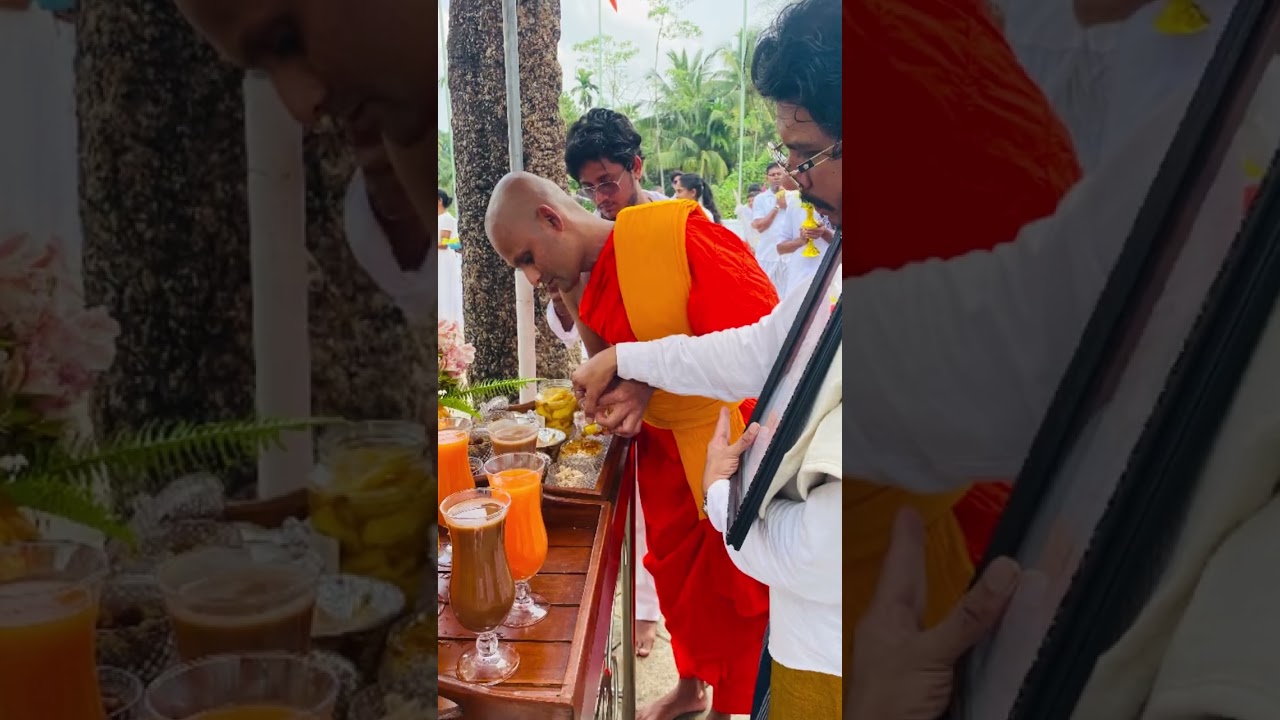 මහා කාශ්‍යප මහ රහතන් වහන්සේ ගේ දන්ත දාතූන් වැඩ සිටින ගලපාත රජමහා විහාරයේ කංචුක පූජාව 2025.12.29 